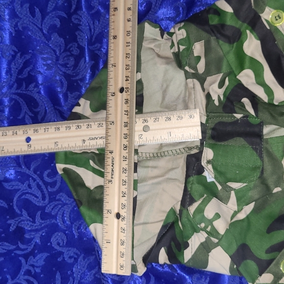 NWT 🪖 Pet Cargo Jacket - Dog Classic Camo Military Fatigues w/ Hood Size Medium - Picture 13 of 16